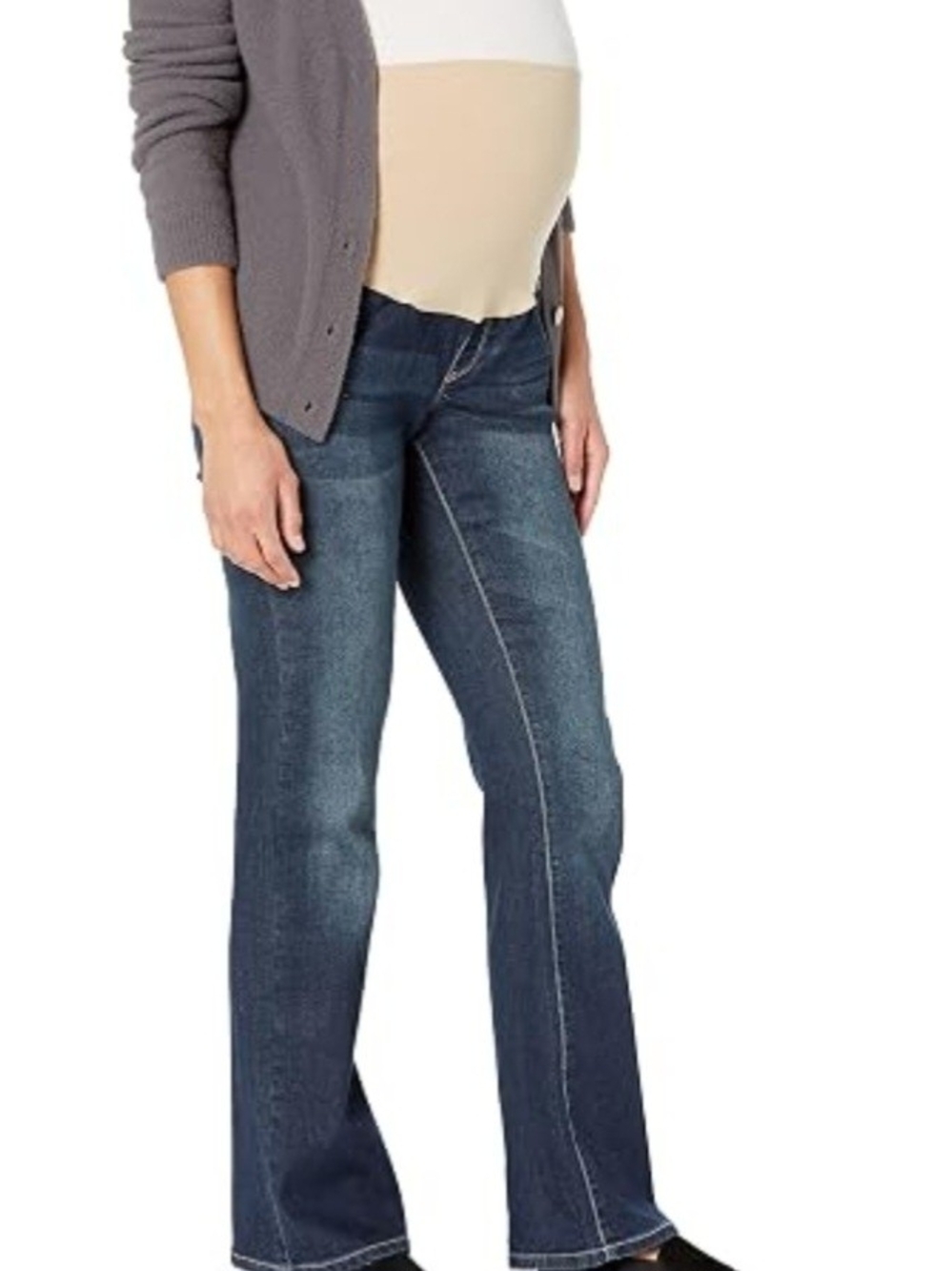 Three Seasons Maternity Dark Blue Bootcut Jeans Womens Size Medium